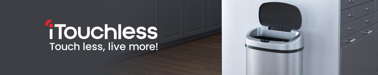 Amazon.com: iTouchless: Recycle Bin and Trash Can Combo Amazon.com: iTouchless: Recycle Bin and Trash Can Combo