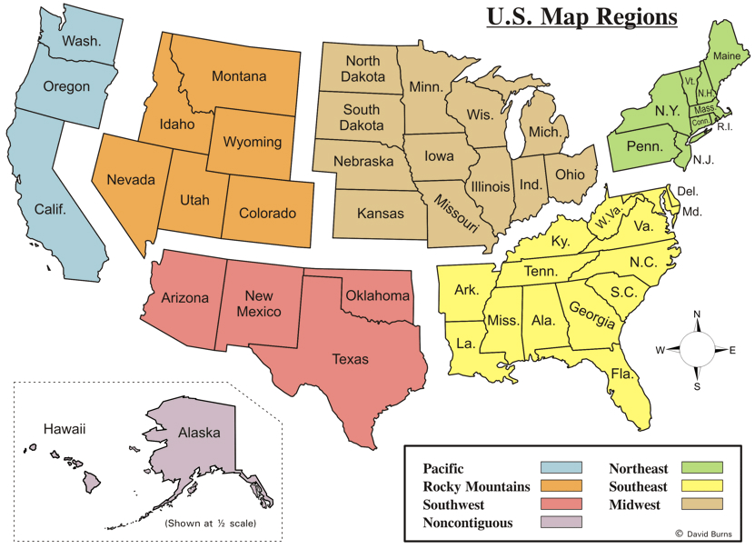 Blank Midwest Region Map Blank Midwest Region Map