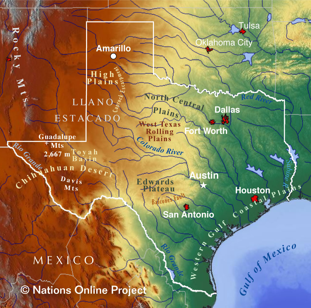 Map of Texas Regions | Tour Texas Map of Texas Regions | Tour Texas