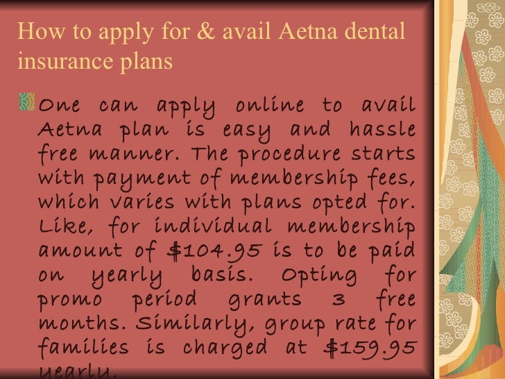 Aetna orthodontic Dental Insurance plan coverage Aetna orthodontic Dental Insurance plan coverage
